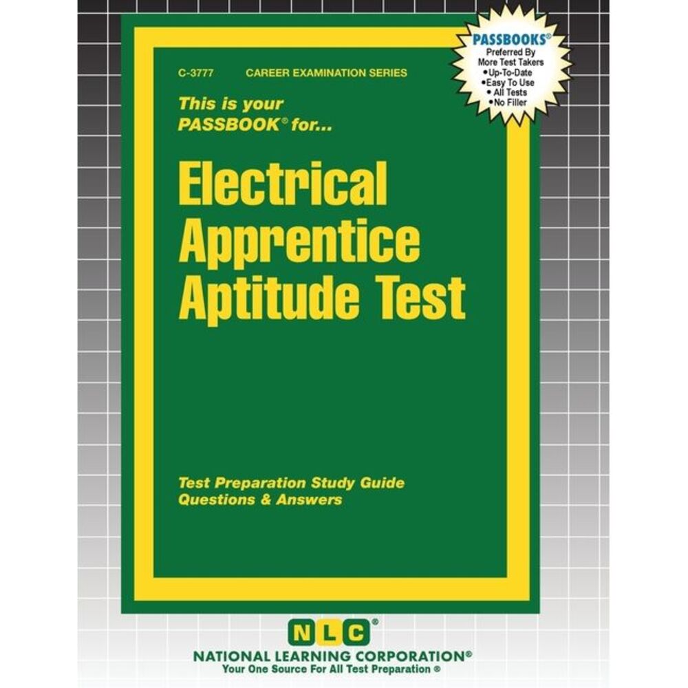 Electrical Apprentice Aptitude Test -- Passbooks